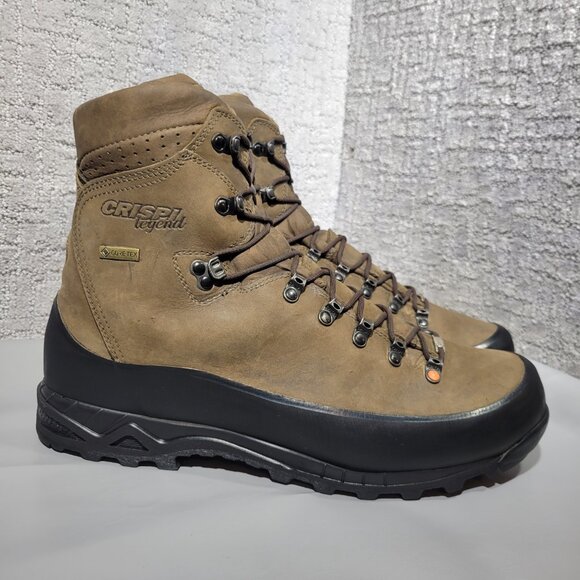 Crispi Nevada Not insulated GTX Men's Size 14 Brown Leather Hunting Boots CF5860 - Picture 4 of 11